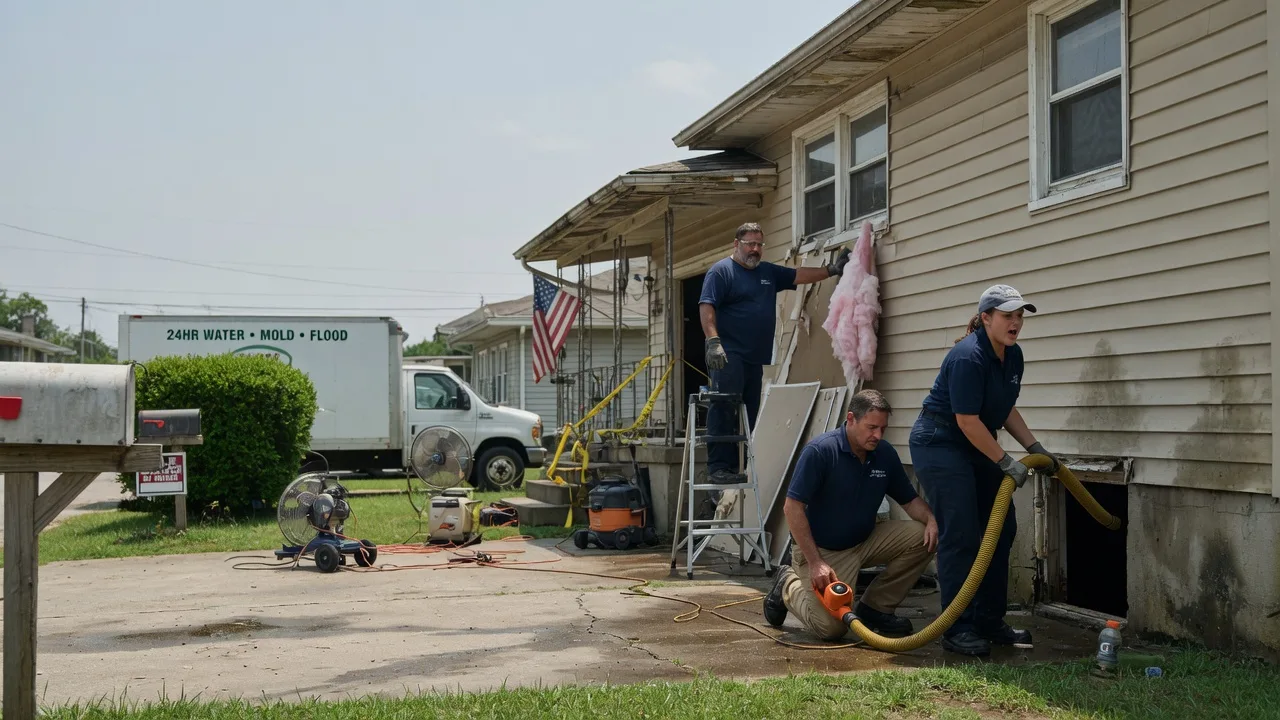 Water Damage Repair in Pulaski, IL near me